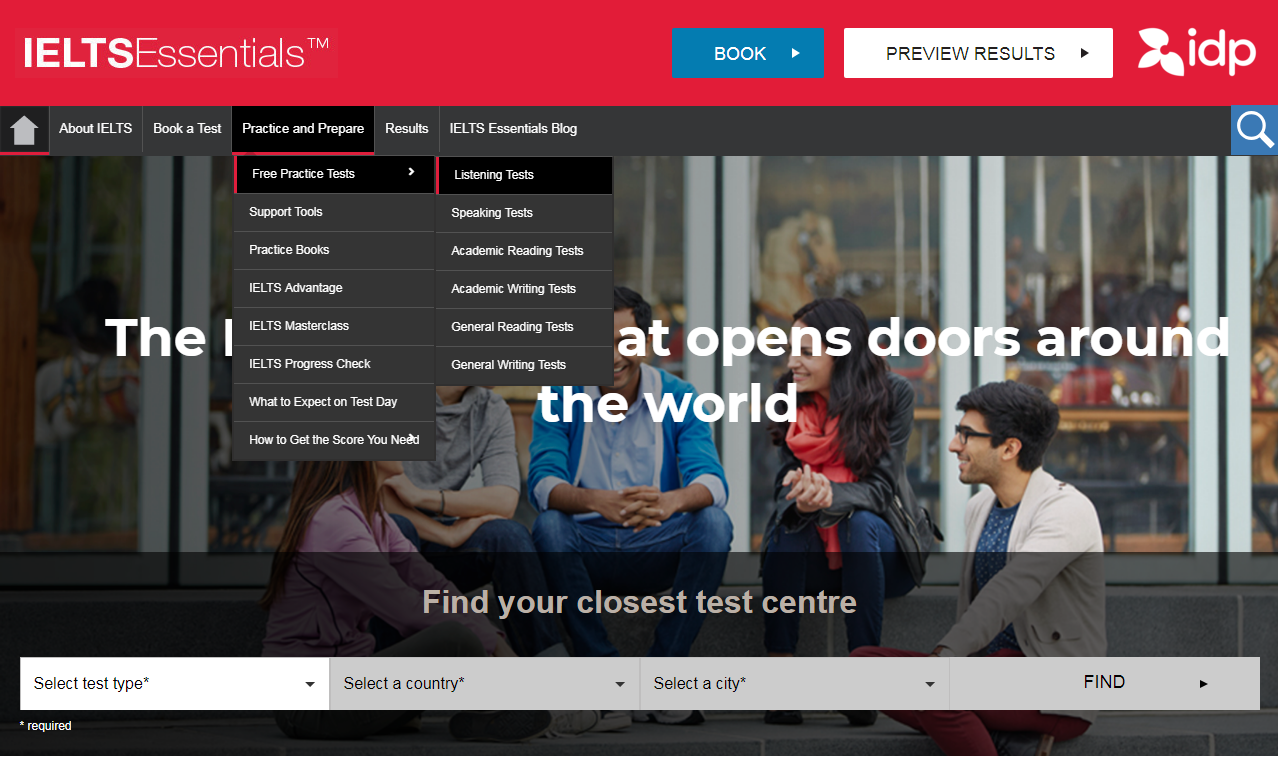 Guide Answers IELTS Free Test - Practice Test \u0026 Online IELTS